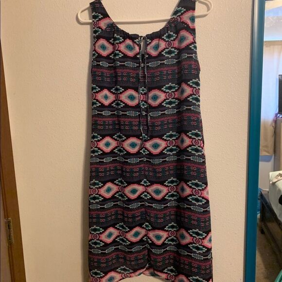 WRANGLER Small‎ Black, Pink, Blue and White Dress - Picture 4 of 4